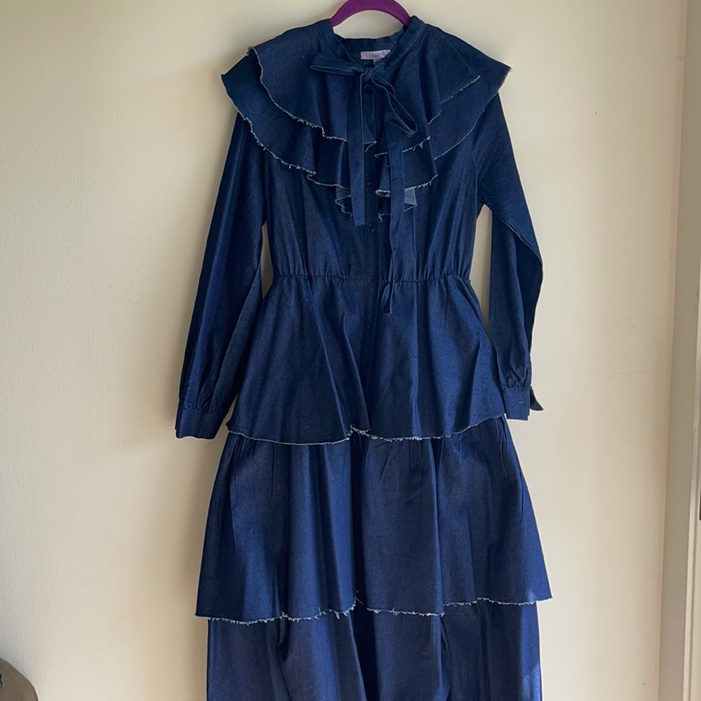 Long Denim Dress